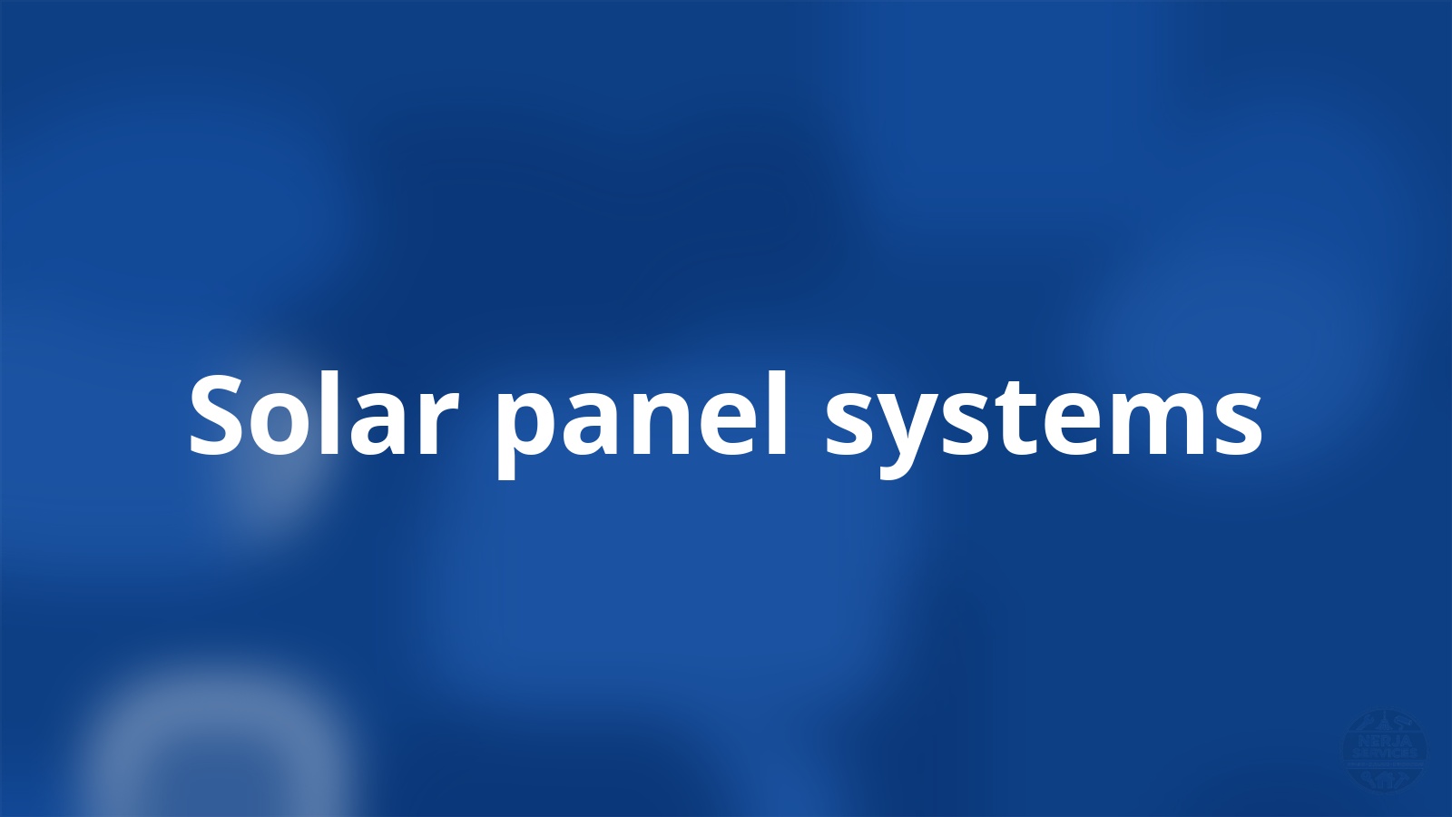 Solar panel systems Nerja